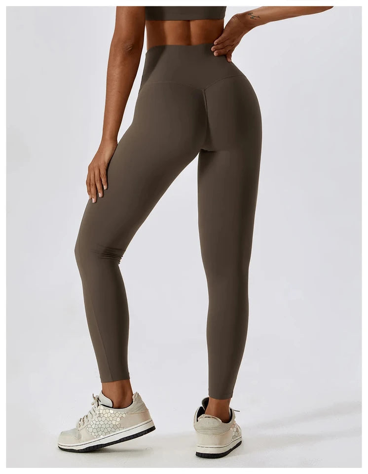 Women Push Up Leggings Yoga Pants Sports Clothes Stretchy High Waist Athletic Exercise Fitness Leggings Workout Gym Tight