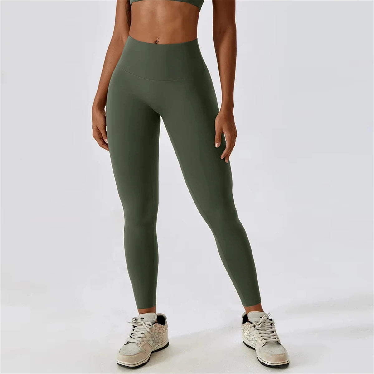 Women Push Up Leggings Yoga Pants Sports Clothes Stretchy High Waist Athletic Exercise Fitness Leggings Workout Gym Tight