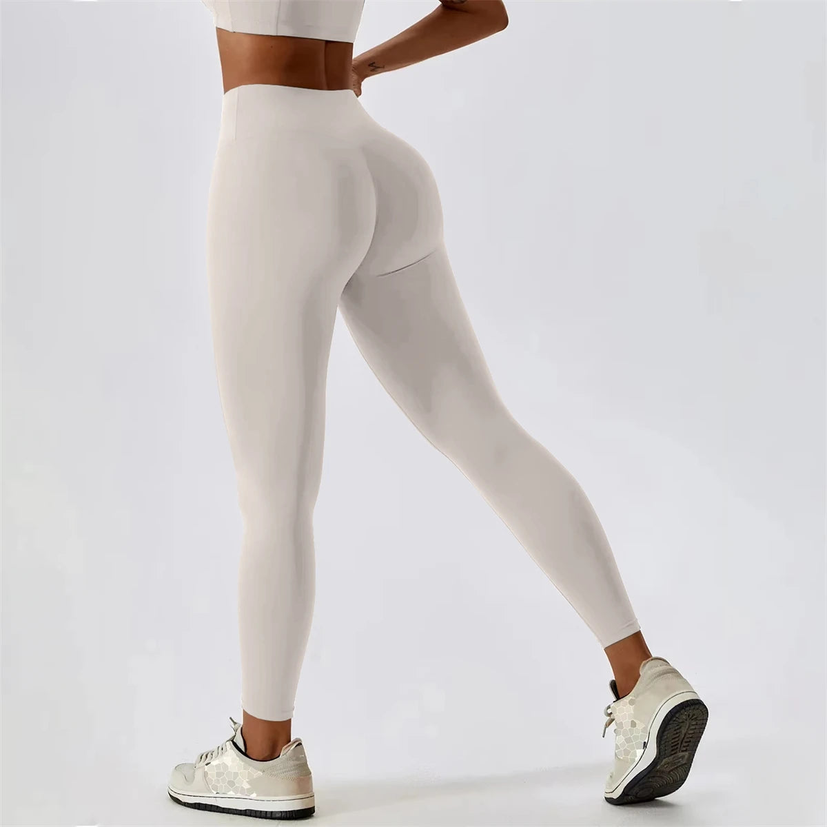 Women Push Up Leggings Yoga Pants Sports Clothes Stretchy High Waist Athletic Exercise Fitness Leggings Workout Gym Tight