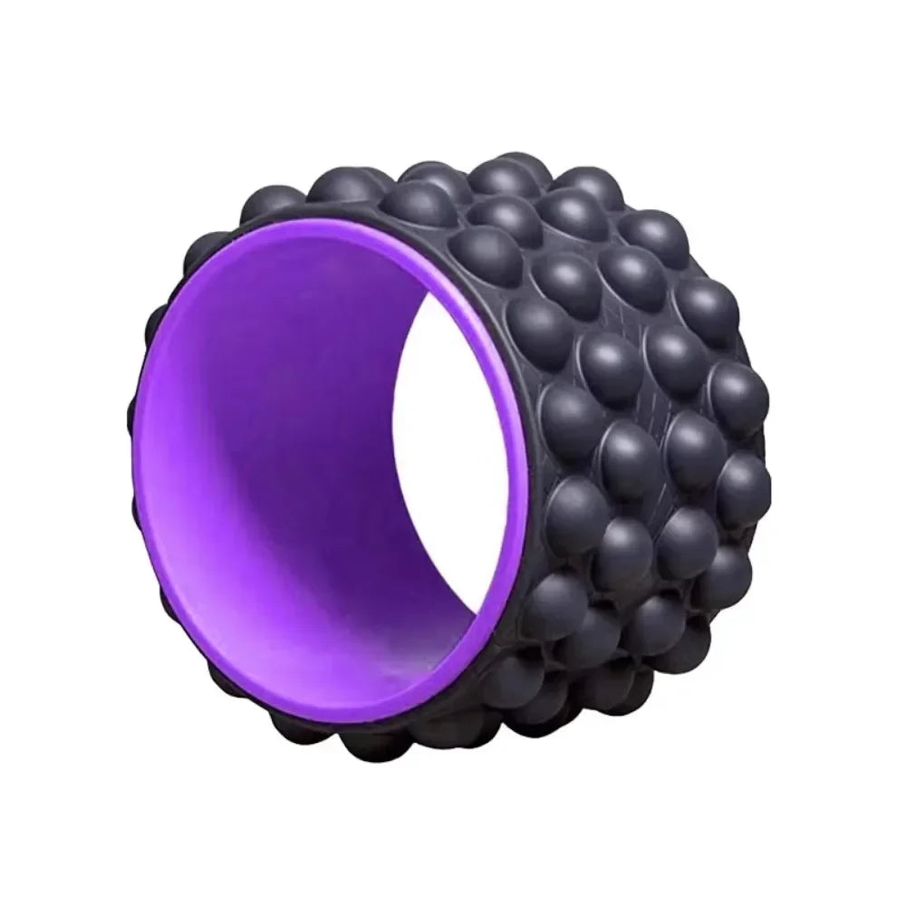 New Premium Foam Yoga Massage Roller Yoga Wheel Back Stretcher Back Massager for Back Pain Relief Gym Home Fitness Equipment