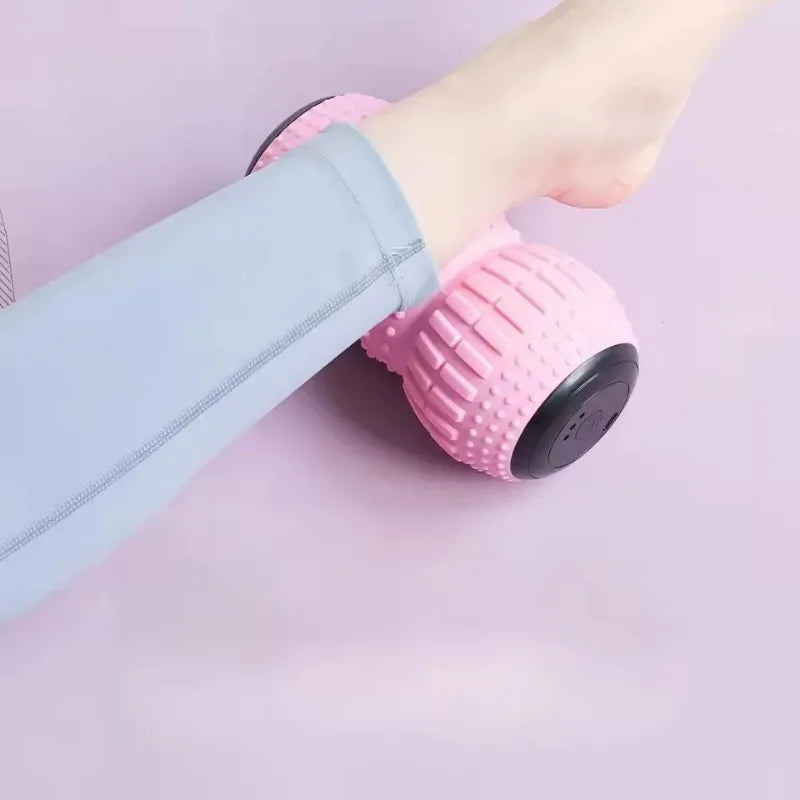 2025 Yoga Balls Electric Fascia Ball Peanut Ball Vibration Massage Shoulder Neck Waist Leg Muscles Relaxation Fitness Massager