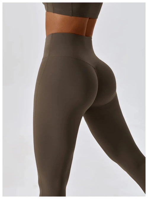 Women Push Up Leggings Yoga Pants Sports Clothes Stretchy High Waist Athletic Exercise Fitness Leggings Workout Gym Tight