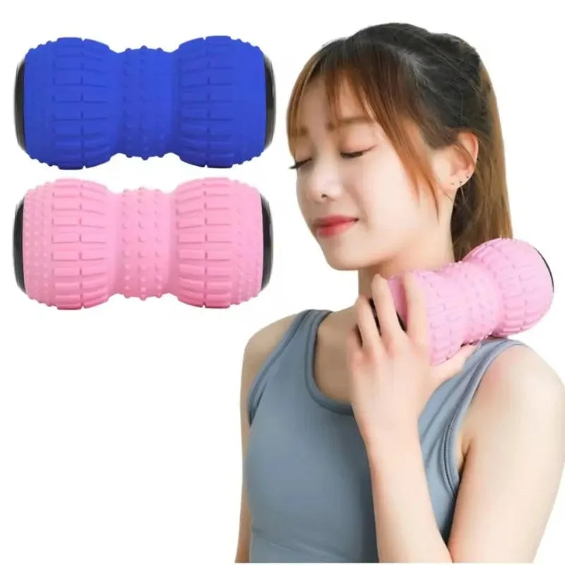 2025 Yoga Balls Electric Fascia Ball Peanut Ball Vibration Massage Shoulder Neck Waist Leg Muscles Relaxation Fitness Massager
