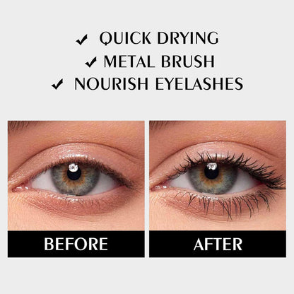Waterproof Fibre Mascara–Volume & Length without Clumping for Dramatic Moments