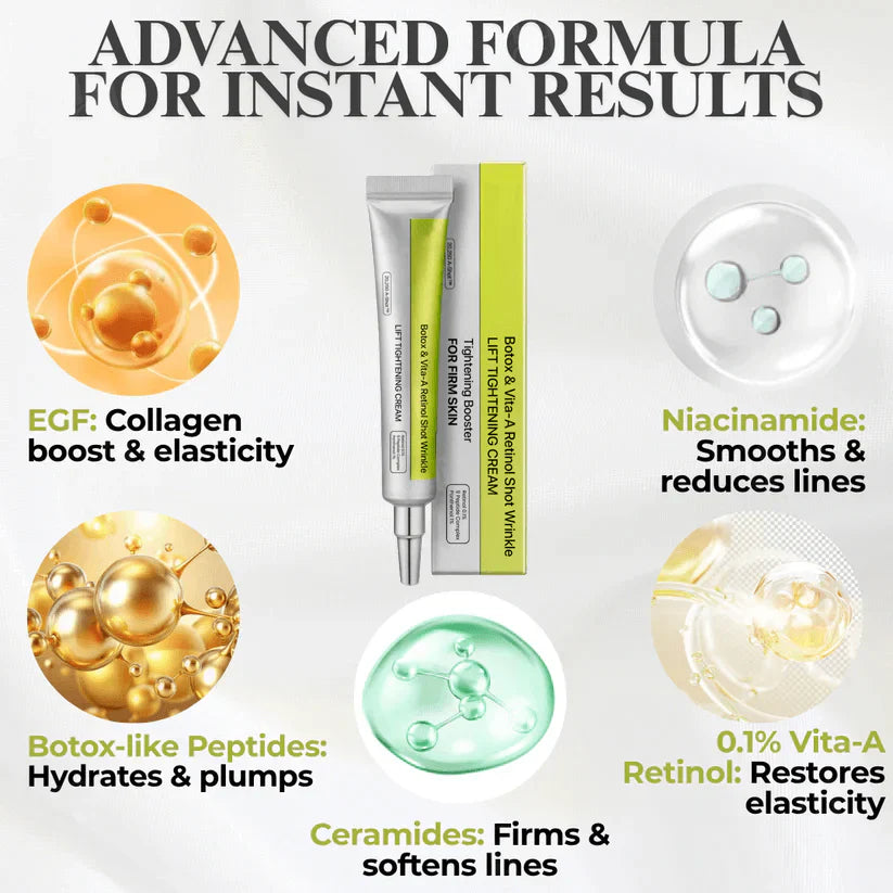 👏🌿Proudly Made in the USA💫Tiworld® Advanced Peptide Botox-Style + Vita-A Retinol Lifting Renewal Cream – Today Only 70% OFF  1