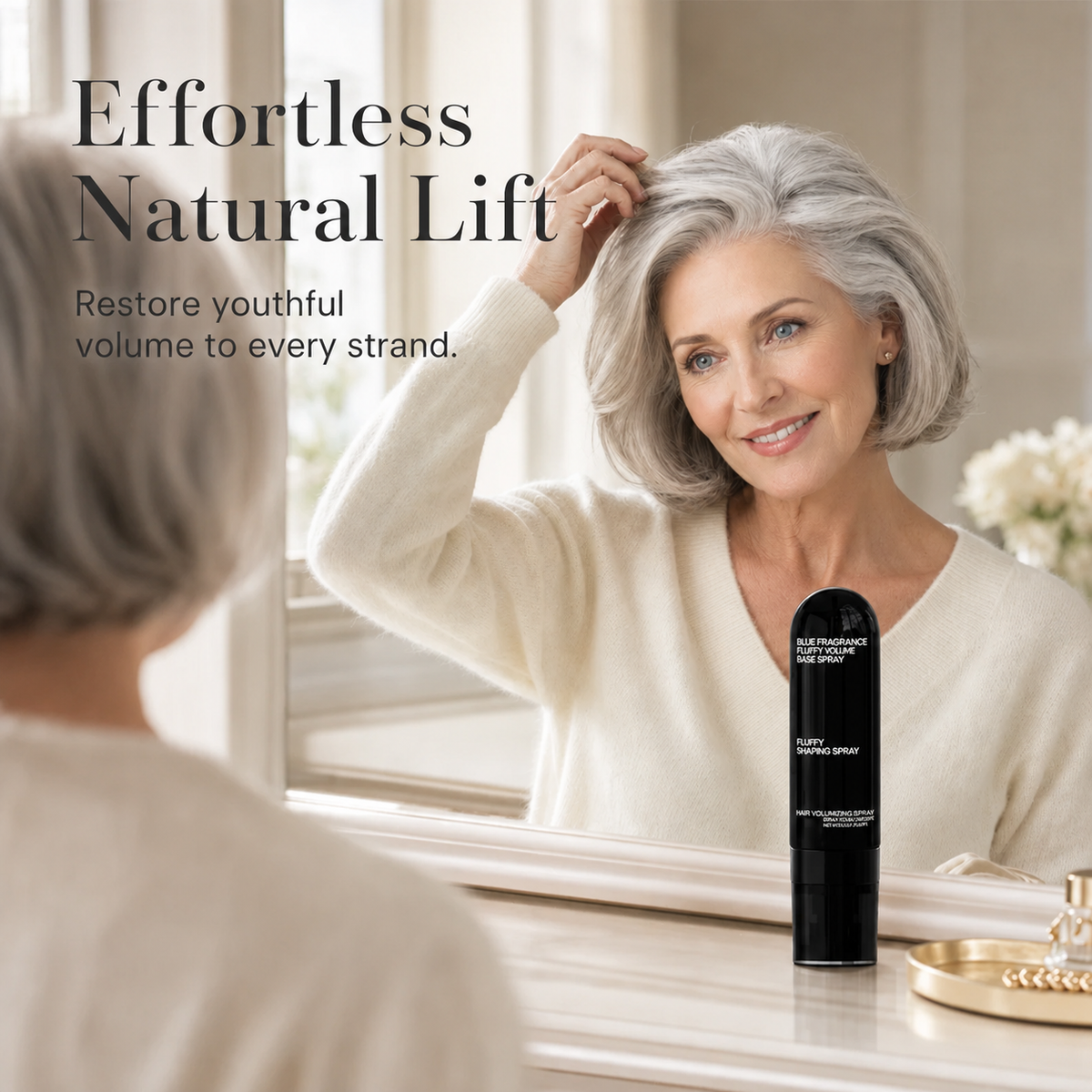 💁LAST DAY -BUY 2 GET 2 FREE-$8.74 EACH✨Fluffy Hair Shaping Spray, Long-Lasting Fragrance Volumizing Hairspray, All-Day Hold
