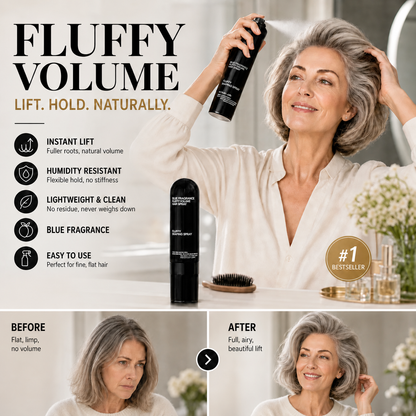💁LAST DAY -BUY 2 GET 2 FREE-$8.74 EACH✨Fluffy Hair Shaping Spray, Long-Lasting Fragrance Volumizing Hairspray, All-Day Hold
