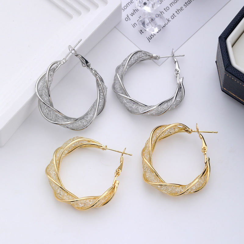 (🔥LAST DAY SALE-80%OFF)Lymphatic activity hoop earrings