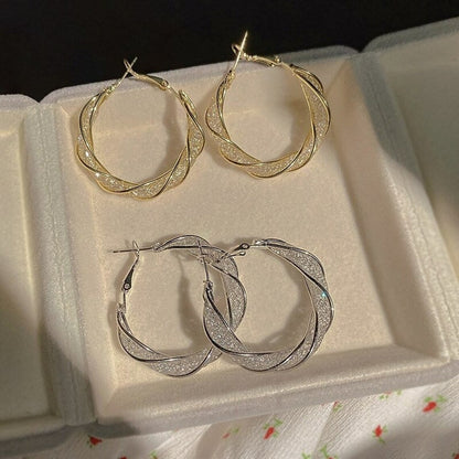 (🔥LAST DAY SALE-80%OFF)Lymphatic activity hoop earrings