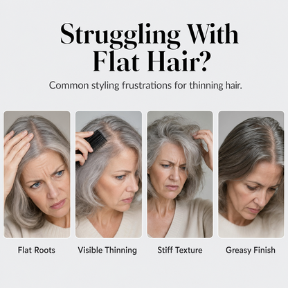 💁LAST DAY -BUY 2 GET 2 FREE-$8.74 EACH✨Fluffy Hair Shaping Spray, Long-Lasting Fragrance Volumizing Hairspray, All-Day Hold
